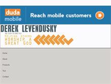 Tablet Screenshot of dereklevendusky.com